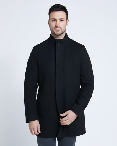 Paul Costelloe Living Funnel Neck Coat